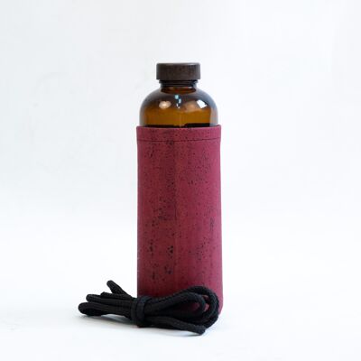 ECOB water bottle - Wine red cover