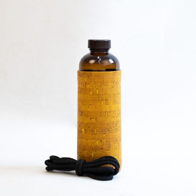 ECOB water bottle - Mustard yellow cover