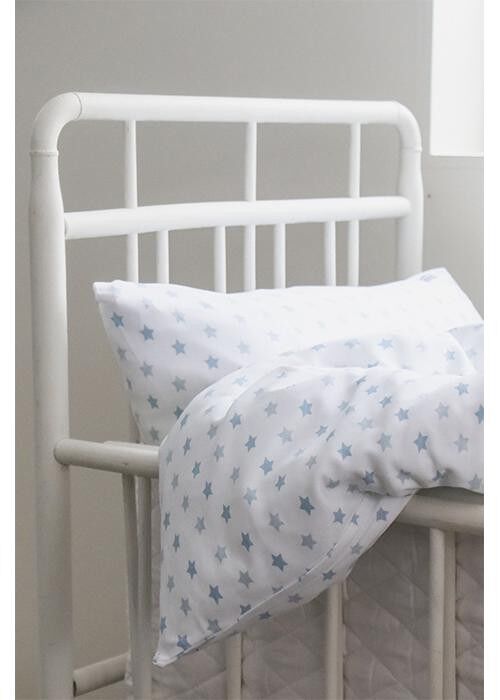 Littleheart Basket Bedding Little Star Blue