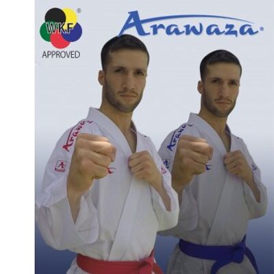 Kumite-karatepak Onyx Zero Gravity (blauw) Arawaza | WKF - Product Maat: 180