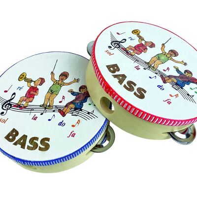 Tambourin - Instrument de Musique pour enfant- Printemps
