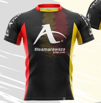 T-shirt Arawaza | ajustement à sec | #teamArawaza Belgique - Taille du produit : M 2