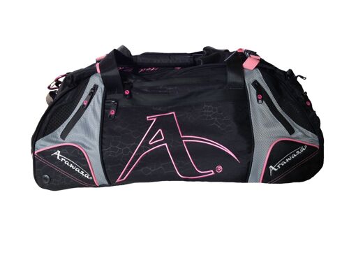 Multifunctionele sporttas & rugzak Arawaza | zwart-roze - Product Kleur: Roze / Product Maat: M