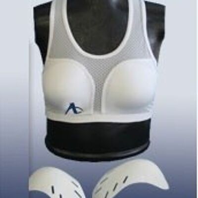 Karate borstbescherming voor vrouwen Arawaza | wit - Product Kleur: Wit / Product Maat: XL