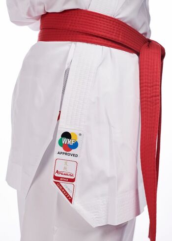 Combinaison de Karaté Kumite Onyx Zero Gravity (Blanc) Arawaza | WKF - Couleur du produit : Blanc / Taille du produit : 170 3