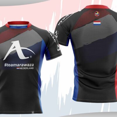 T-shirt Arawaza | dry-fit | #teamArawaza Nederland - Product Maat: XXS