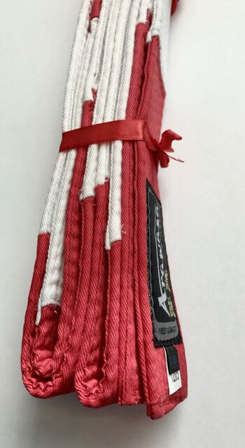 Karaté Band Maître d'Arawaza | rouge-blanc - Couleur du produit : Rouge / Blanc / Taille du produit : 290 1