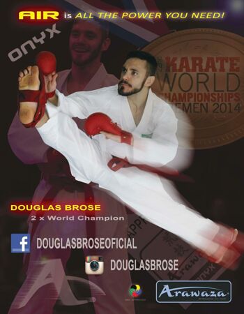 Combinaison de karaté Kumite Onyx Air par Arawaza | Approuvé WKF - Couleur du produit : Blanc / Taille du produit : 175 2