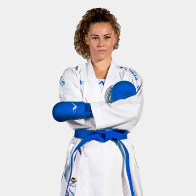 Kumite-karatepak Onyx Oxygen (blauw) Arawaza | WKF - Product Kleur: Blauw / Product Maat: 165