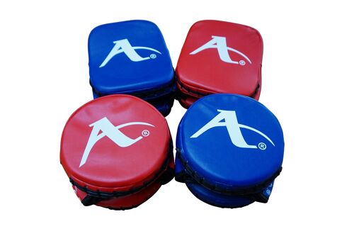 Karate-focushandschoen rond (precisie-mitt) Arawaza | blauw