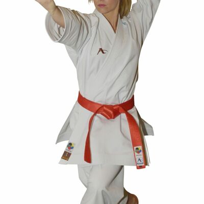 Karatepak Amber Evolution Arawaza | WKF-approved kata-pak - Product Kleur: Wit / Product Maat: 180