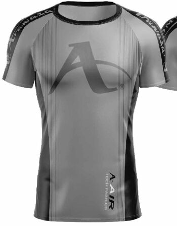 T-shirt Arawaza | ajustement à sec | gris-noir - Couleur du produit : Gris / Taille du produit : XS 2