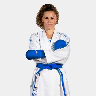 Kumite-karatepak Onyx Oxygen (blauw) Arawaza | WKF - Product Kleur: Blauw / Product Maat: 160