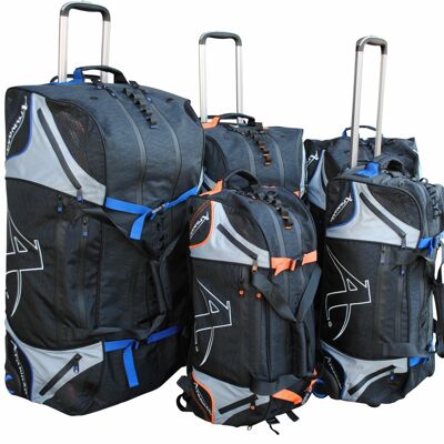 Multifunctionele sporttrolley Arawaza | zwart-blauw - Product Kleur: Blauw / Product Maat: L