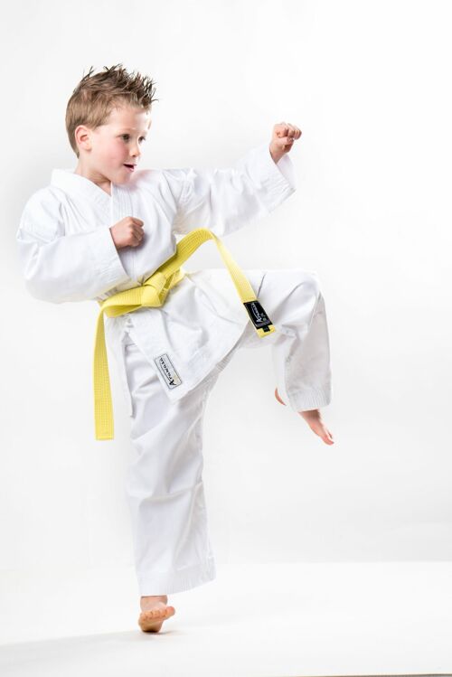 Karatepak voor beginners Arawaza | WKF-approved | wit - Product Kleur: Wit / Product Maat: 160