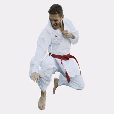 Kumite-karatepak Onyx Zero Gravity (rood) Arawaza | WKF - Product Maat: 190