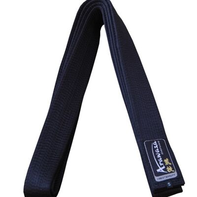 Karateband deluxe Arawaza | zwart - Product Kleur: Zwart / Product Maat: 260