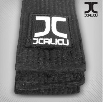 Ceinture de Taekwondo noire JC | noir - Couleur du produit : Noir / Taille du produit : 320 2