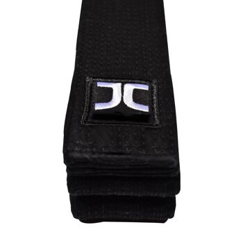 Ceinture de Taekwondo noire JC | noir - Couleur du produit : Noir / Taille du produit : 320 4