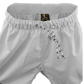 Combinaison d'été de taekwondo (dobok) JCalicu | gris anthracite-blanc - Couleur du produit : Blanc / Taille du produit : 180 6