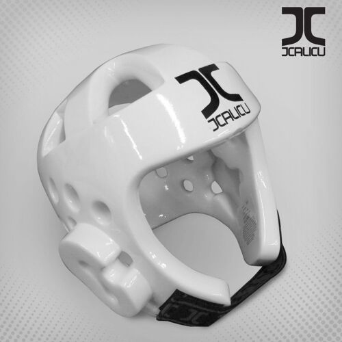 Taekwondo-hoofdbeschermer JCalicu | WT-goedgekeurd | wit - Product Kleur: Wit / Product Maat: XXS