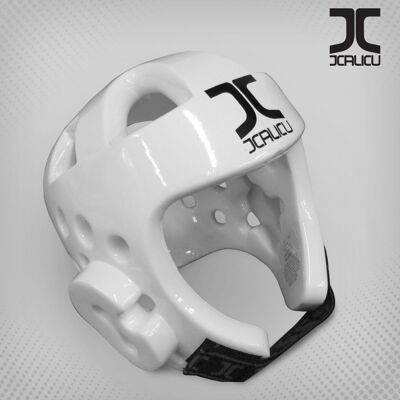 Taekwondo-hoofdbeschermer JCalicu | WT-goedgekeurd | wit - Product Kleur: Wit / Product Maat: S