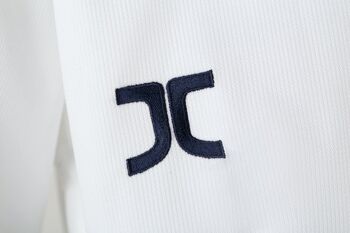 Taekwondo costume dan (dobok) JC-Club | WT | blanc-noir - Taille du produit : 190 7