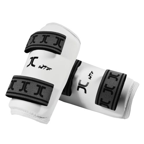 Taekwondo-onderarm-beschermers JCalicu | WT | wit - Product Kleur: Wit / Product Maat: XXS