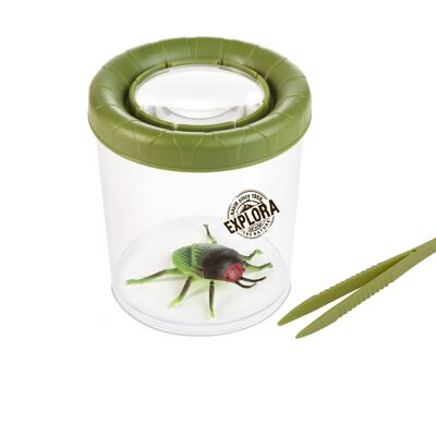 Mega Magnifying Box - Made in Italy - Discovery of the World - EXPLORA Range - ECO ABS - Spring