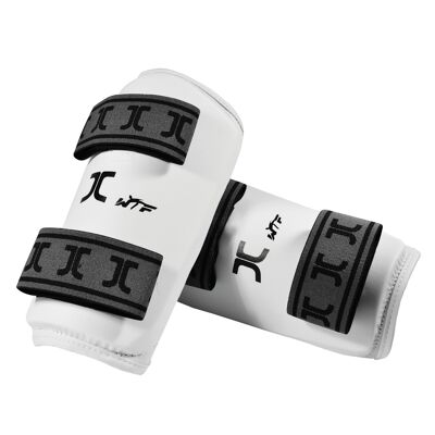 Taekwondo-onderarm-beschermers JCalicu | WT | wit - Product Kleur: Wit / Product Maat: M