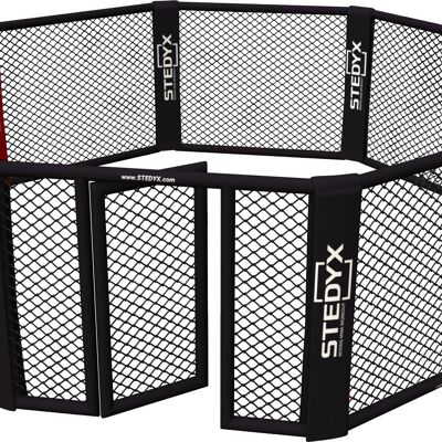 Octagon trainingskooi Stedyx | floor cage - Product Afmetingen: 4 meter