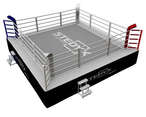 Wedstrijdring voor MMA Stedyx | 5 touwen | 7 x 7 meter