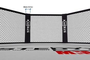 MMA Octogone Stedyx | 0,65 m - Dimensions du produit : 6 mètres 4