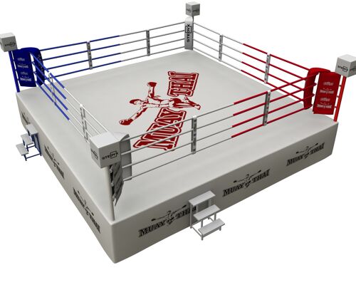 Wedstrijdring voor muay thai Stedyx | 7 x 7 meter