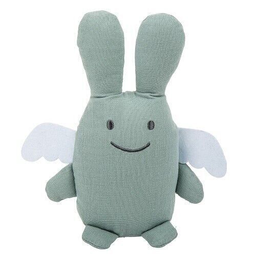 Ange Lapin Doudou - Céladon 20Cm coton Bio