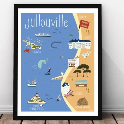 Jullouville-Plakat