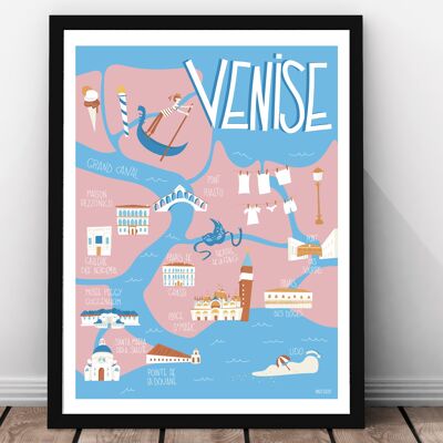 Poster Venezia - Italia