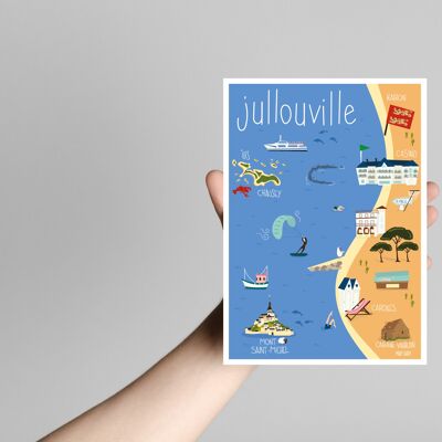 Postkarte Jullouville