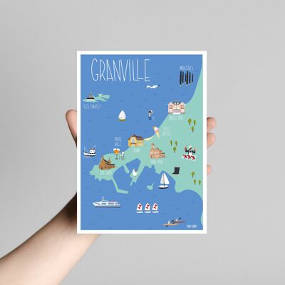 Carte Postale Granville