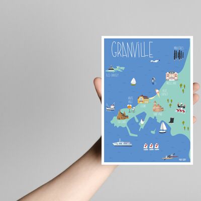 Granville Postkarte