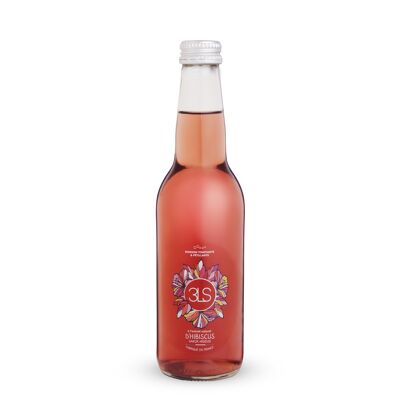 Finely sparkling drink Hibiscus & Arguse 33 cl