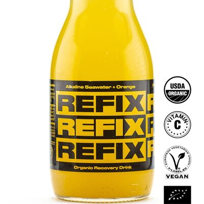 REFIX Orange 6 Pack - Organic Recovery Drink