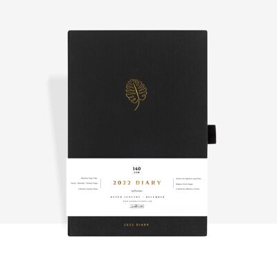 Monstera 2022 Diary - Black