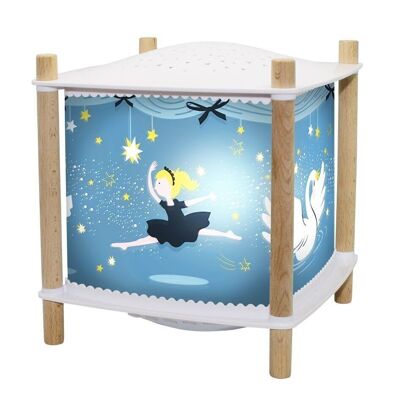 Luce Notturna - Lanterna ReVOLUTION 2.0 - Ballerina - Bluetooth, Musicale, Rilevamento Pianto e USB Ricaricabile