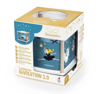 Veilleuse - Lanterne ReVOLUTION 2.0 - Ballerine - Bluetooth, Musicale, Détection des Pleurs & USB Rechargeable 4