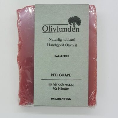 Handgemachte Olivenseife Rote Traube (ca. 100g)