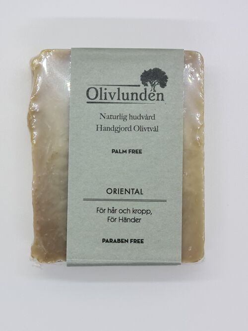 Handmade Olive Soap Oriental (approx. 100g)