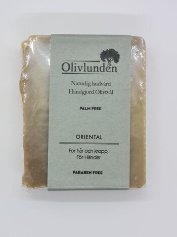 Savon artisanal à l'olive oriental (env. 100g)