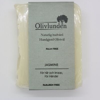 Savon artisanal à l'Olive Jasmin (env.100g)