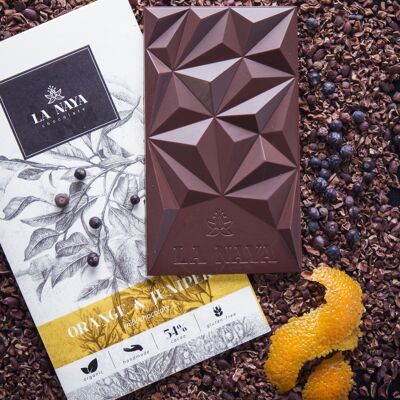 Milk Chocolate with Orange & Juniper